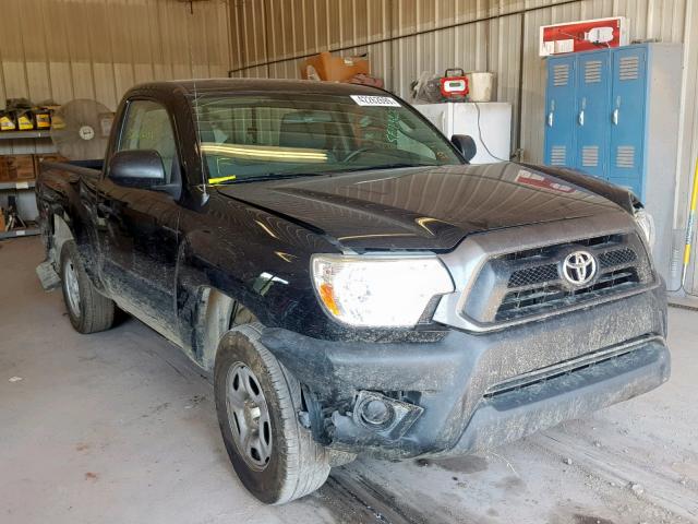 5TFNX4CN8CX009136 - 2012 TOYOTA TACOMA BLACK photo 1