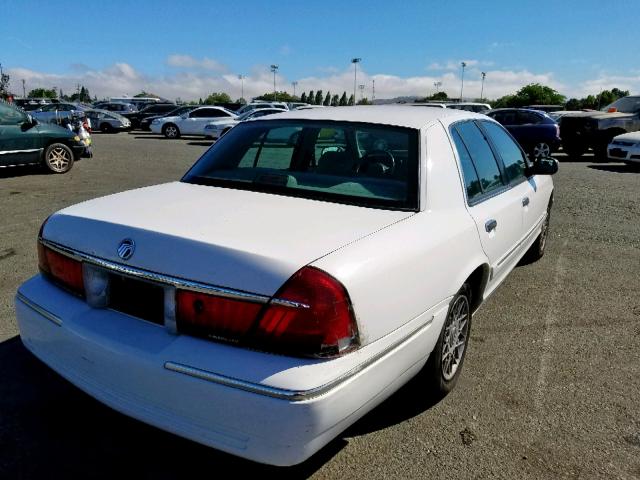 2MEFM74W9XX709915 - 1999 MERCURY GRAND MARQ WHITE photo 4