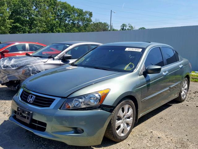 1HGCP36838A054925 - 2008 HONDA ACCORD EXL GRAY photo 2