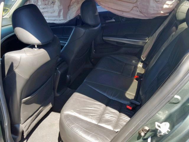 1HGCP36838A054925 - 2008 HONDA ACCORD EXL GRAY photo 6