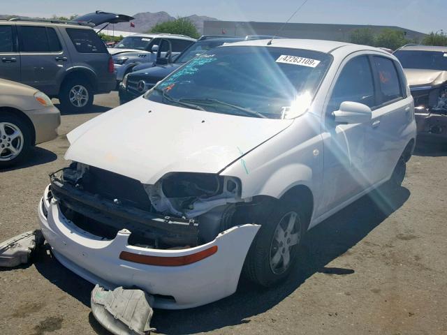 KL1TD66696B670487 - 2006 CHEVROLET AVEO BASE Ağ foto 2