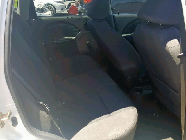 KL1TD66696B670487 - 2006 CHEVROLET AVEO BASE Ağ foto 6