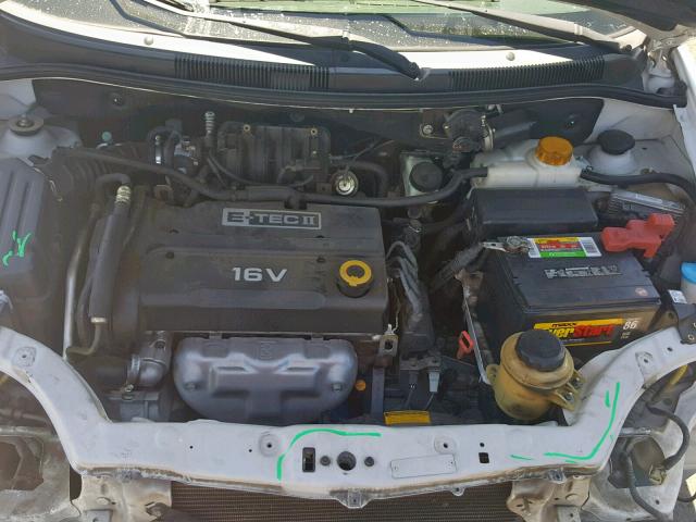 KL1TD66696B670487 - 2006 CHEVROLET AVEO BASE Ağ foto 7