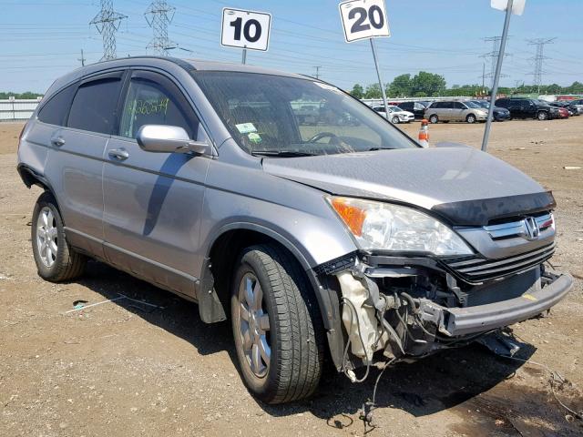 JHLRE487X8C039922 - 2008 HONDA CR-V EXL SILVER photo 1