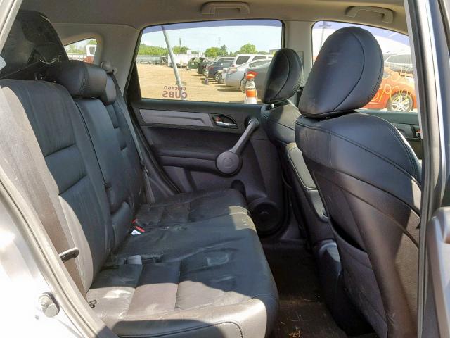 JHLRE487X8C039922 - 2008 HONDA CR-V EXL SILVER photo 6