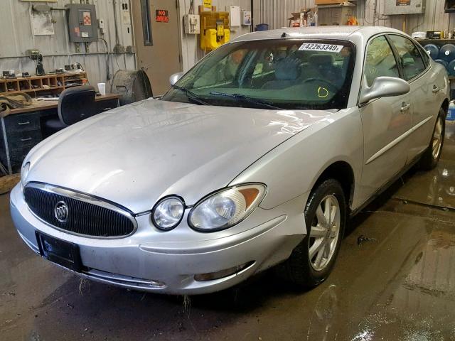 2G4WC532651279120 - 2005 BUICK LACROSSE C SILVER photo 2