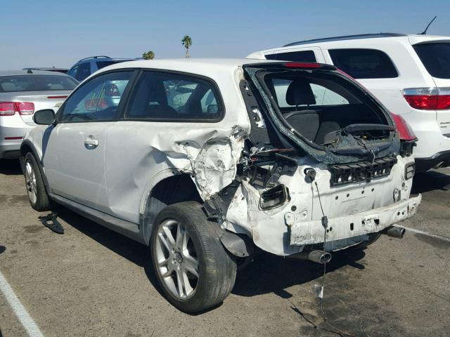 YV1MK672182055900 - 2008 VOLVO C30 T5 WHITE photo 3