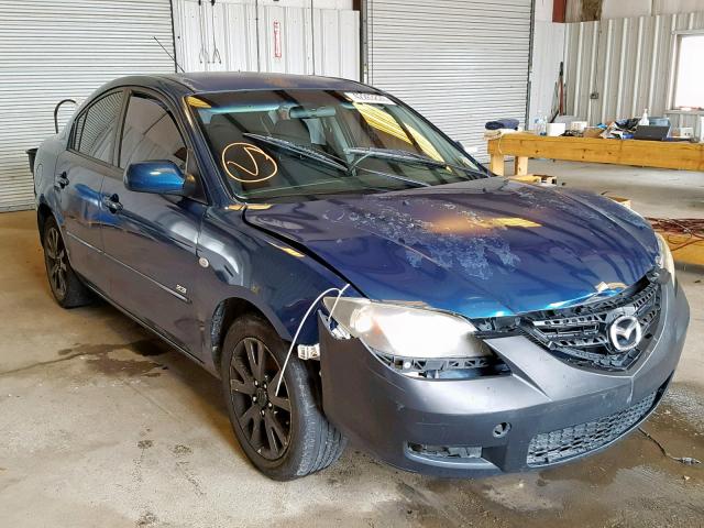 JM1BK323771766467 - 2007 MAZDA 3 S BLUE photo 1