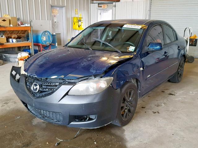 JM1BK323771766467 - 2007 MAZDA 3 S BLUE photo 2