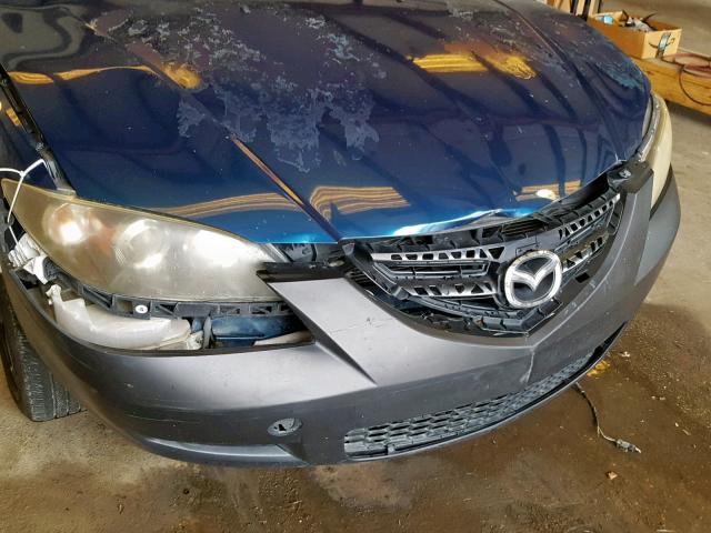 JM1BK323771766467 - 2007 MAZDA 3 S BLUE photo 9