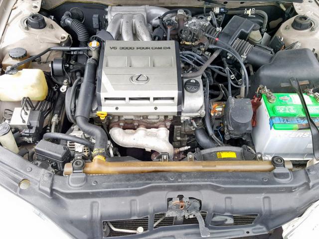 JT8BF22G0V0015441 - 1997 LEXUS ES 300 TAN photo 7