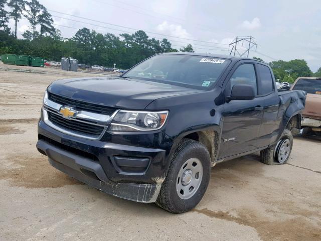 1GCHSBEA2J1327229 - 2018 CHEVROLET COLORADO BLACK photo 2