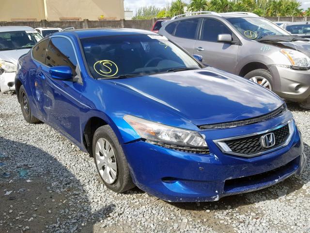 1HGCS12348A017802 - 2008 HONDA ACCORD LX- BLUE photo 1