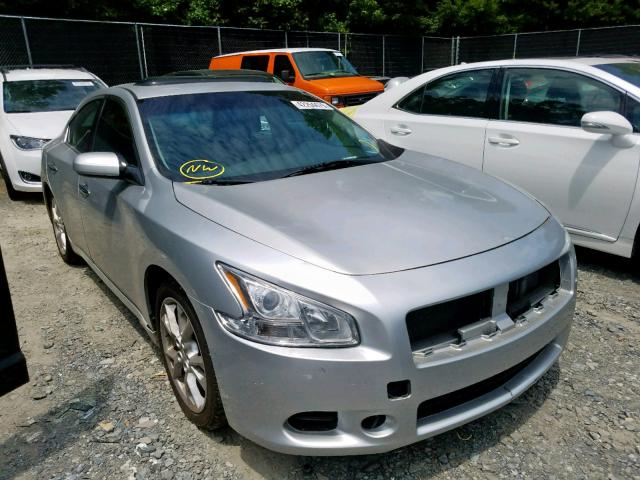 1N4AA5AP3DC846949 - 2013 NISSAN MAXIMA S SILVER photo 1