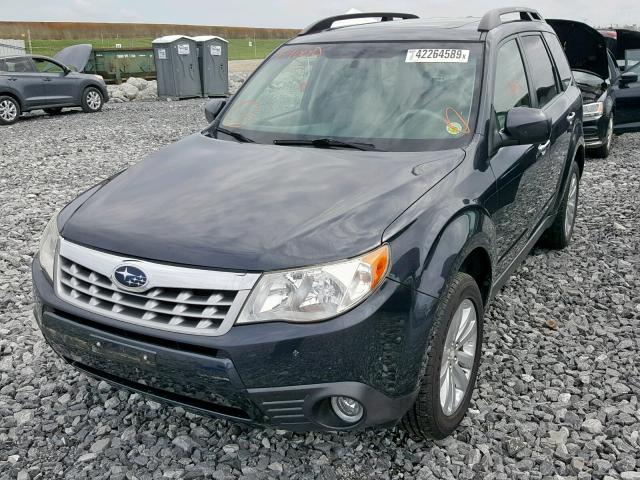 JF2SHBEC3BH762471 - 2011 SUBARU FORESTER L GRAY photo 2