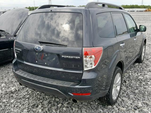 JF2SHBEC3BH762471 - 2011 SUBARU FORESTER L GRAY photo 4