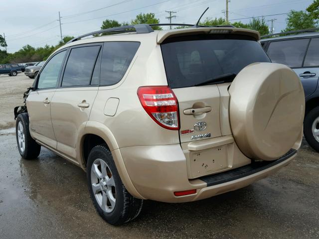 2T3DF4DV3BW090191 - 2011 TOYOTA RAV4 LIMIT GOLD photo 3