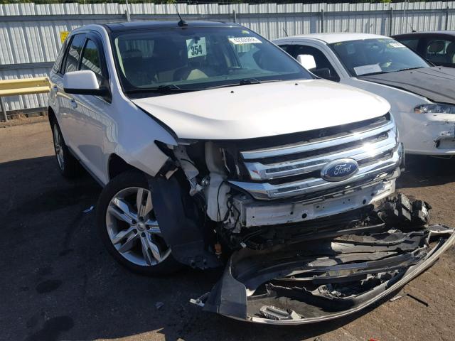 2FMDK4KC0BBA29733 - 2011 FORD EDGE LIMIT WHITE photo 1