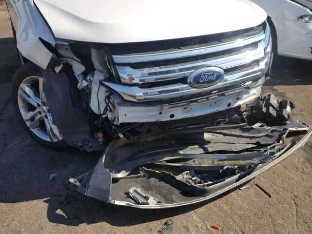 2FMDK4KC0BBA29733 - 2011 FORD EDGE LIMIT WHITE photo 9