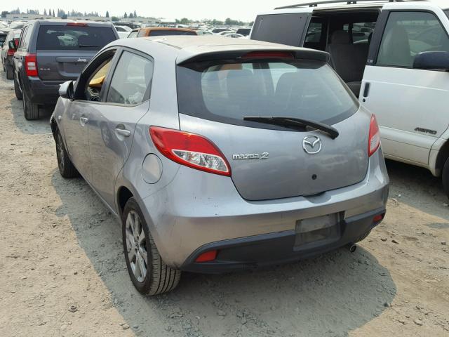 JM1DE1LZ5E0177234 - 2014 MAZDA MAZDA2 TOU GRAY photo 3