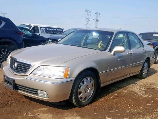 JH4KA96674C004054 - 2004 ACURA 3.5RL BEIGE photo 2