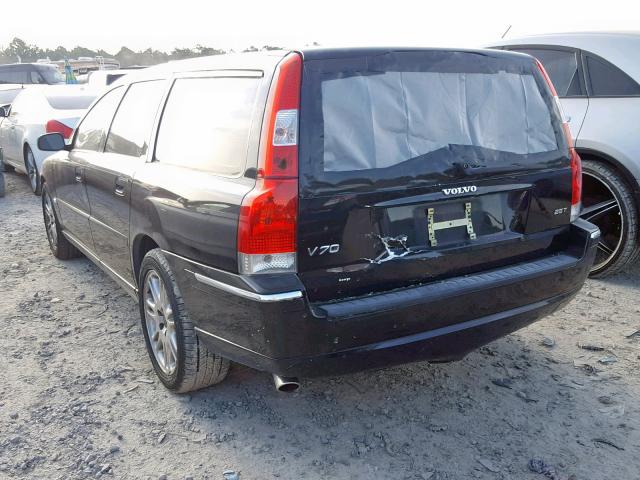 YV1SW592562546809 - 2006 VOLVO V70 2.5T BLACK photo 3