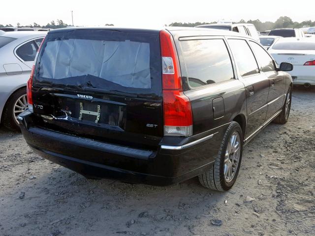 YV1SW592562546809 - 2006 VOLVO V70 2.5T BLACK photo 4