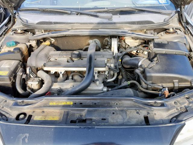 YV1SW592562546809 - 2006 VOLVO V70 2.5T BLACK photo 7