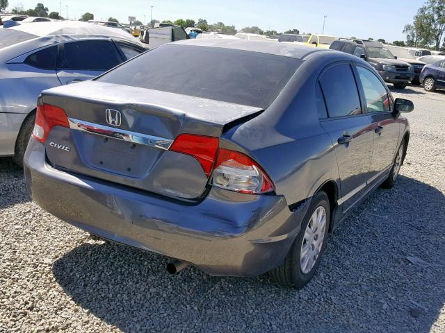 2HGFA1F38AH553122 - 2010 HONDA CIVIC VP CHARCOAL photo 4