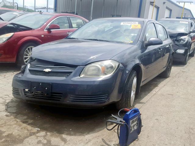 1G1AL58F887315786 - 2008 CHEVROLET COBALT LT CHARCOAL photo 2