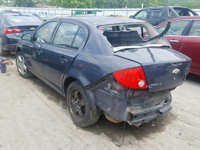 1G1AL58F887315786 - 2008 CHEVROLET COBALT LT CHARCOAL photo 3