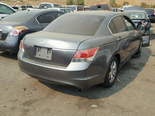 JHMCP26468C068021 - 2008 HONDA ACCORD LXP GRAY photo 4