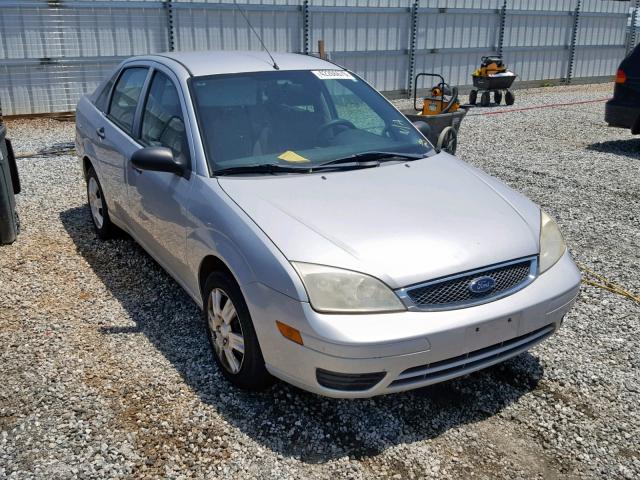 1FAFP34N67W333989 - 2007 FORD FOCUS ZX4 SILVER photo 1