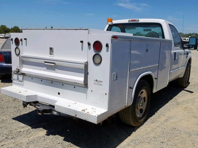 1FDWF30RX8EC84322 - 2008 FORD F350 SRW S WHITE photo 4