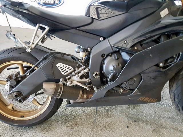 JYARJ16Y49A003350 - 2009 YAMAHA YZFR6 C BLACK photo 7