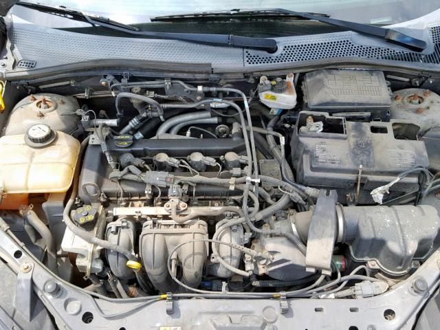 1FAHP34N77W316143 - 2007 FORD FOCUS ZX4 GRAY photo 7