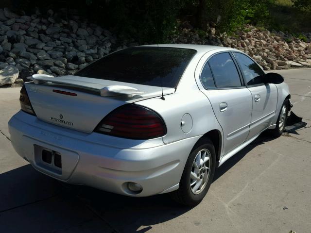 1G2NF52E14M573048 - 2004 PONTIAC GRAND AM S SILVER photo 4