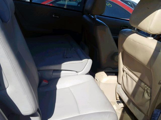 JTEEP21A950076887 - 2005 TOYOTA HIGHLANDER BEIGE photo 6