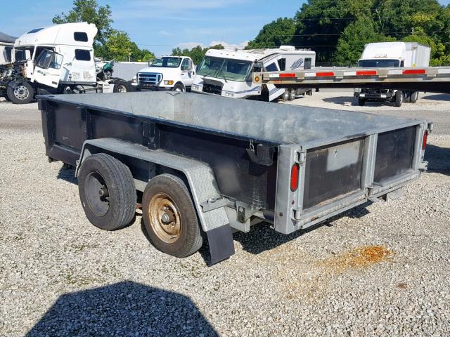 5FTDH1223F1002459 - 2015 FELL TRAILER BLACK photo 3