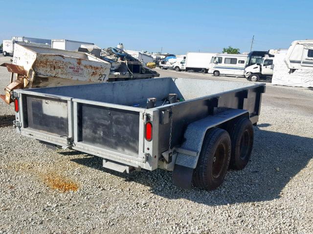 5FTDH1223F1002459 - 2015 FELL TRAILER BLACK photo 4