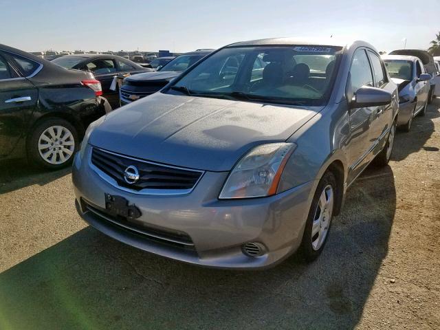 3N1AB6APXAL655299 - 2010 NISSAN SENTRA 2.0 SILVER photo 2