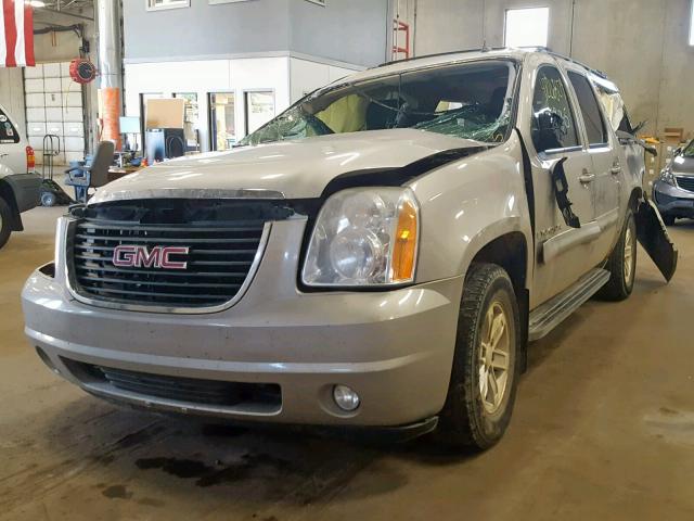 1GKFK16388R121981 - 2008 GMC YUKON XL K TAN photo 2