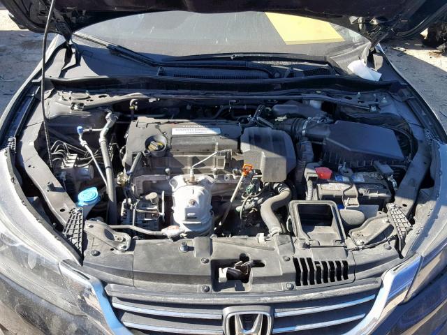 1HGCR2F89DA255534 - 2013 HONDA ACCORD EXL BLACK photo 7