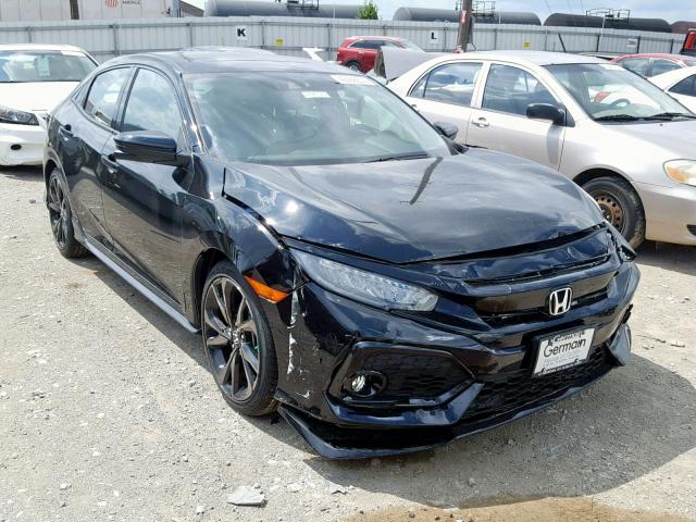 SHHFK7H93KU221076 - 2019 HONDA CIVIC SPOR BLACK photo 1