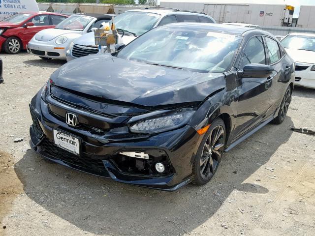 SHHFK7H93KU221076 - 2019 HONDA CIVIC SPOR BLACK photo 2