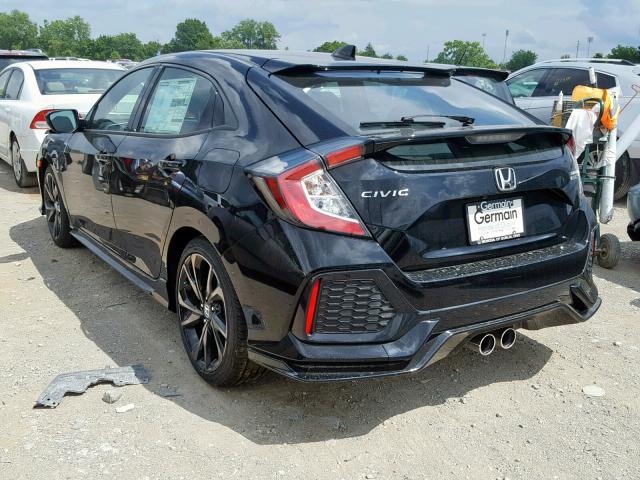 SHHFK7H93KU221076 - 2019 HONDA CIVIC SPOR BLACK photo 3