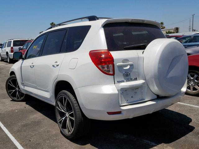 JTMZK31V585020577 - 2008 TOYOTA RAV4 LIMIT WHITE photo 3