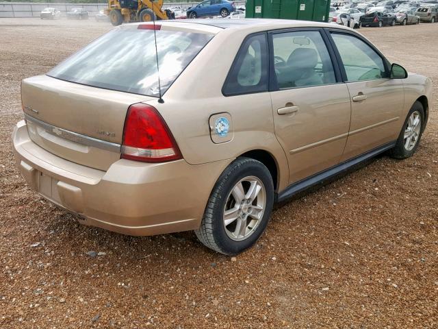 1G1ZT64814F234371 - 2004 CHEVROLET MALIBU MAX BROWN photo 4