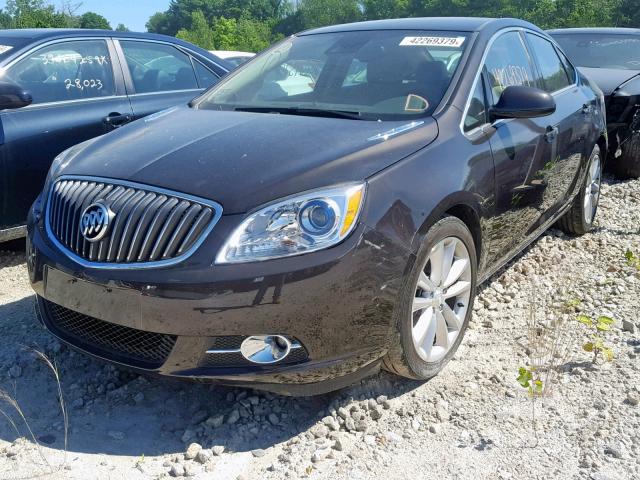 1G4PR5SK9E4139197 - 2014 BUICK VERANO CON BROWN photo 2