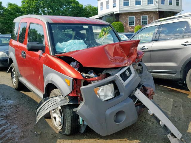 5J6YH27635L026397 - 2005 HONDA ELEMENT EX ORANGE photo 1